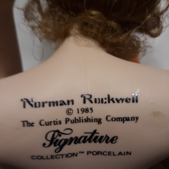Porcelain Norman Rockwell 1985 Collection - Picture 2 of 10